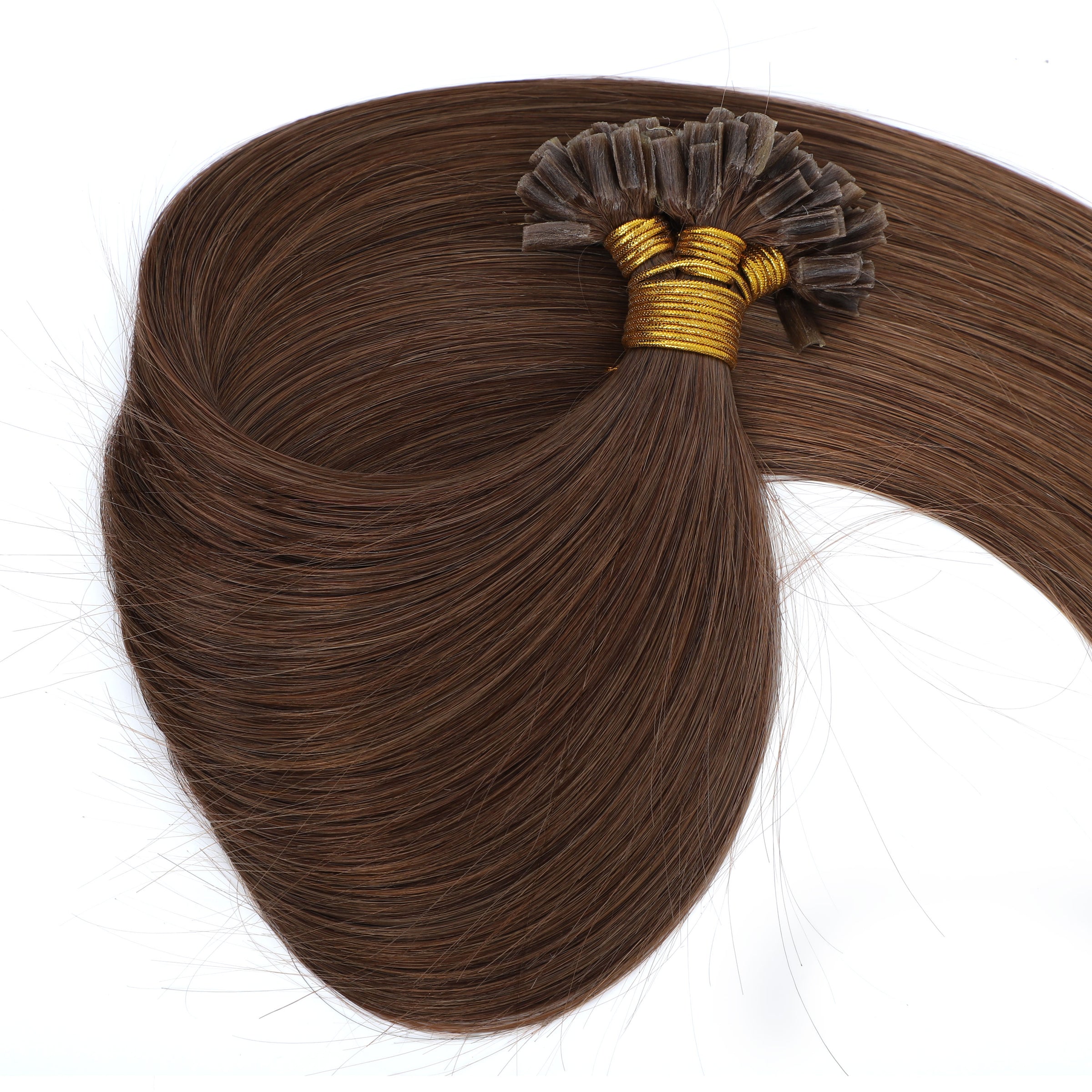 Keratin Bonds U Tip #6 Medium Brown SALE 23"