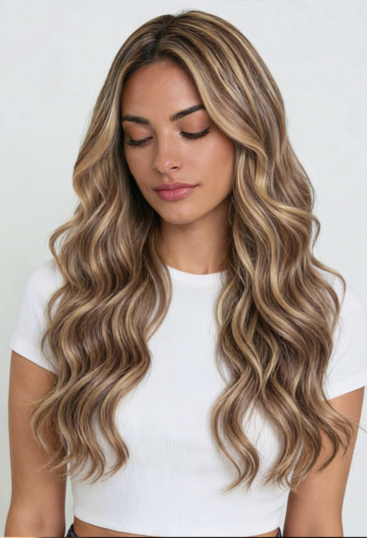Invisible Tape Hair Extensions in shade 8/22