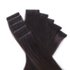 Invisible Tape Hair Extensions #1c Midnight Brown Skin Weft