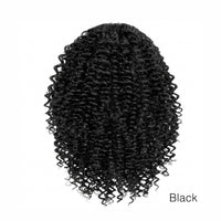 Ponytail Extension Kinky Curly Hair Clip Drawstring Fiber Hair