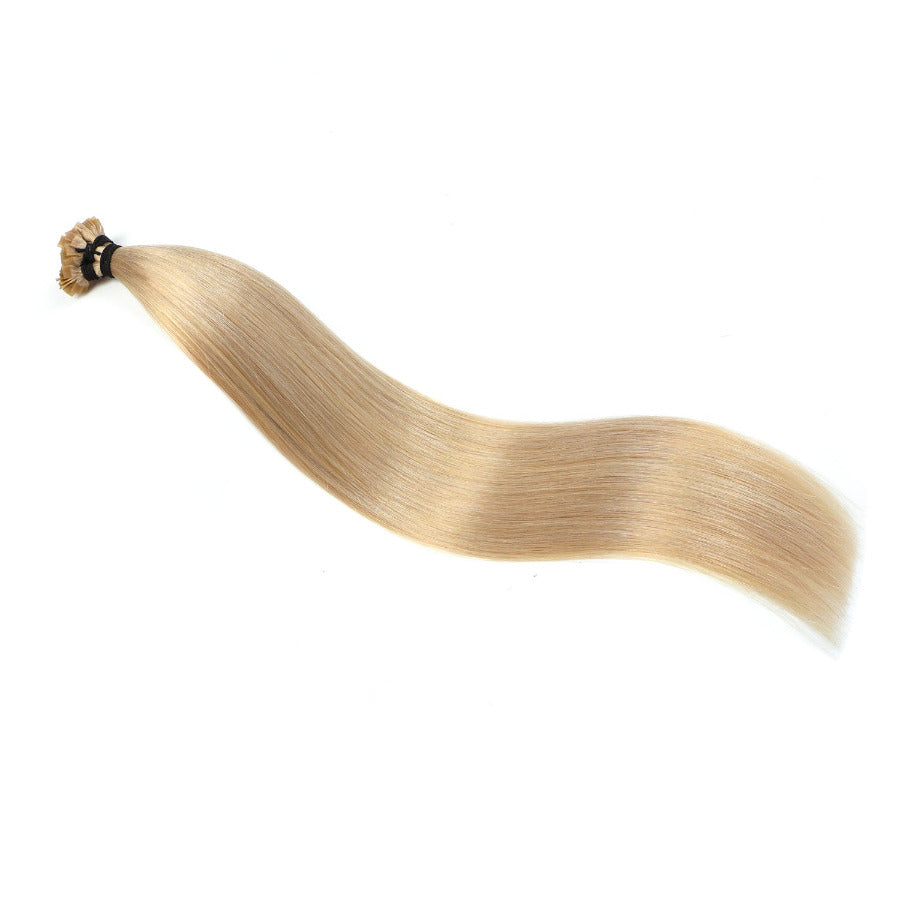 Keratin Bond Hair Extensions Mini Flat Tip #24 Medium Sandy Blonde