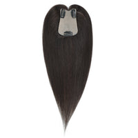 Human Hair Topper #1C Midnight Brown