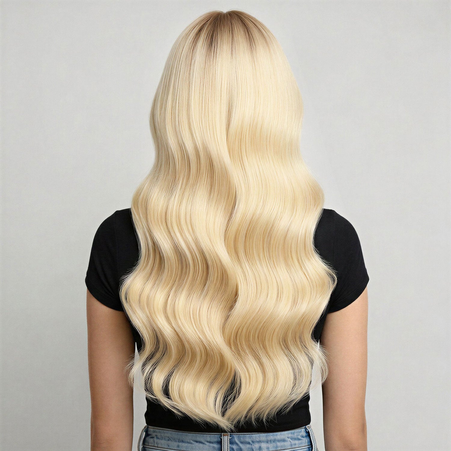 Nano Ring Hair Extensions #60 Platinum Blonde