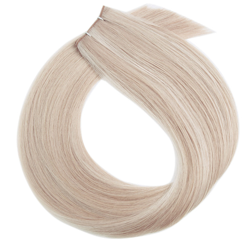 Russian Hair Extensions Wefts Mix Blonde