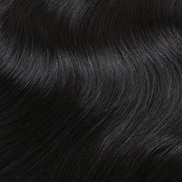 Weft Hair Extensions #1b Natural Black