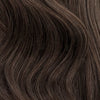 Clip In Hair Extensions 21" #2c/8a Chocolate Brown and Ash Brown Mix