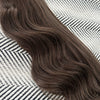 Genius Weft Hair Extensions #2c/8a Chocolate & Ash Brown Mix Highlights