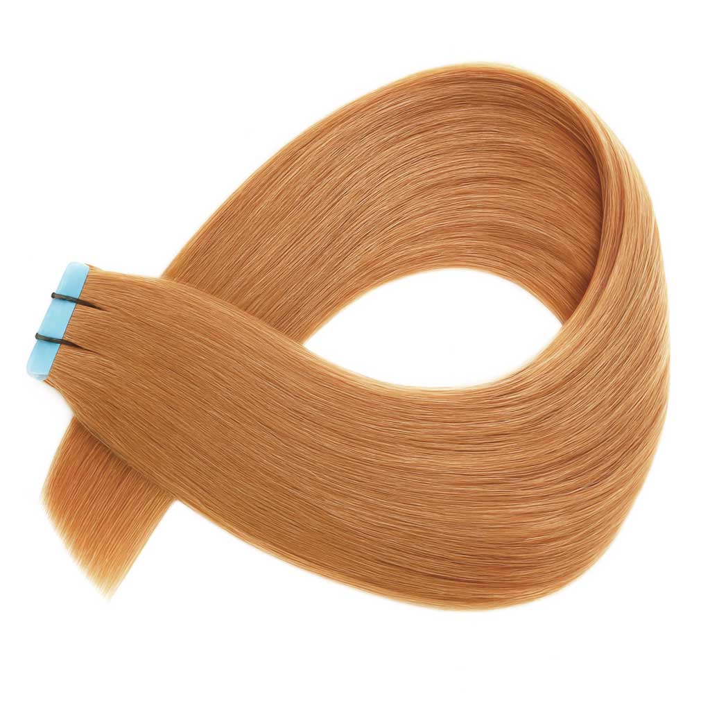 Sample Hair Extensions Colour Match #38 Golden Copper