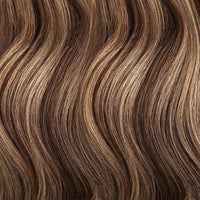 Weft Hair Extensions 25" #4/27 Chestnut Brown Bronzed Blonde SALE 70 Grams