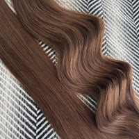 Invisible Tape Hair Extensions #4 Chestnut SALE 50g 21" SALE
