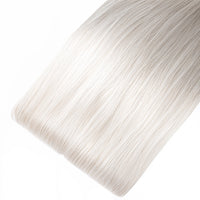 Secret Tape Hair Extensions #60a Silver White Blonde Skin Weft