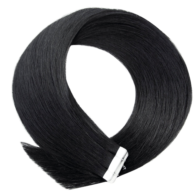 russian hair extensions jet black