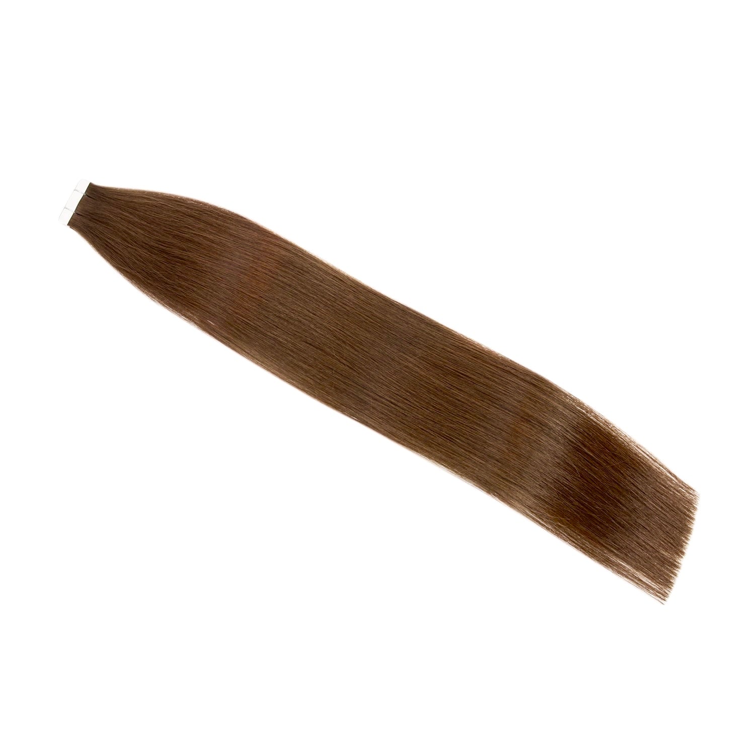 Double Drawn Tape Hair Extensions #4 Medium Brown Virgin Russian Hair