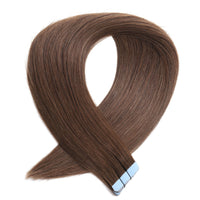 Tape Hair Extensions  #4 Chestnut SALE 45g 17"