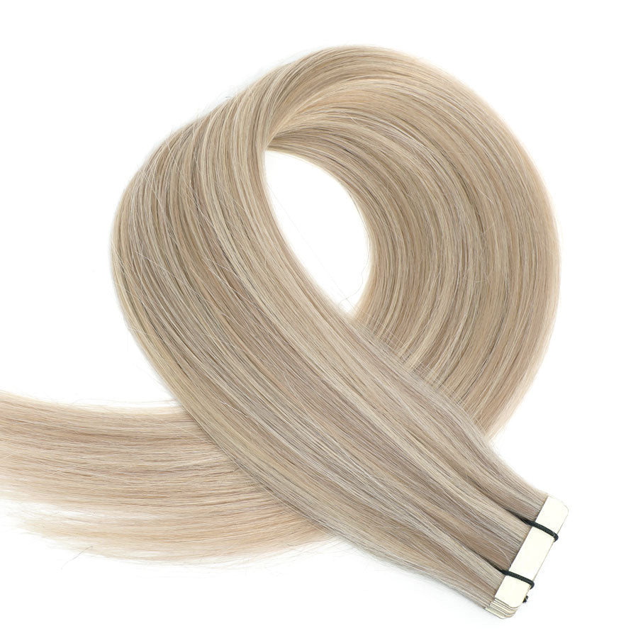 Tape Hair Extensions 23" #17/1001 Dark Ash Blonde Mix