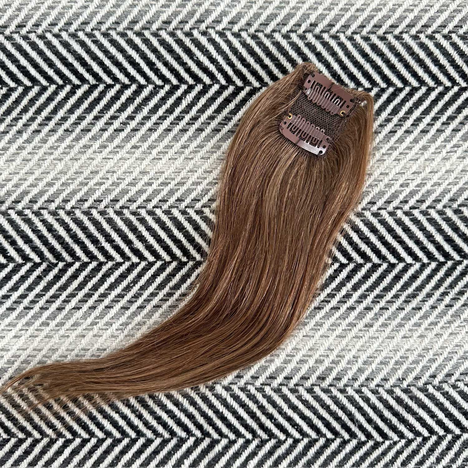 Clip in volumiser Cinnmon brown