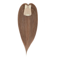Human Hair Topper #6 Medium Brown