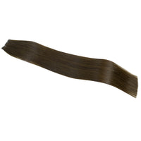 Weft Double Drawn, Thick Ends Virgin Hair Extensions