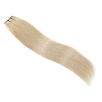 Weft Hair Extensions #51 Champagne Blonde 21"
