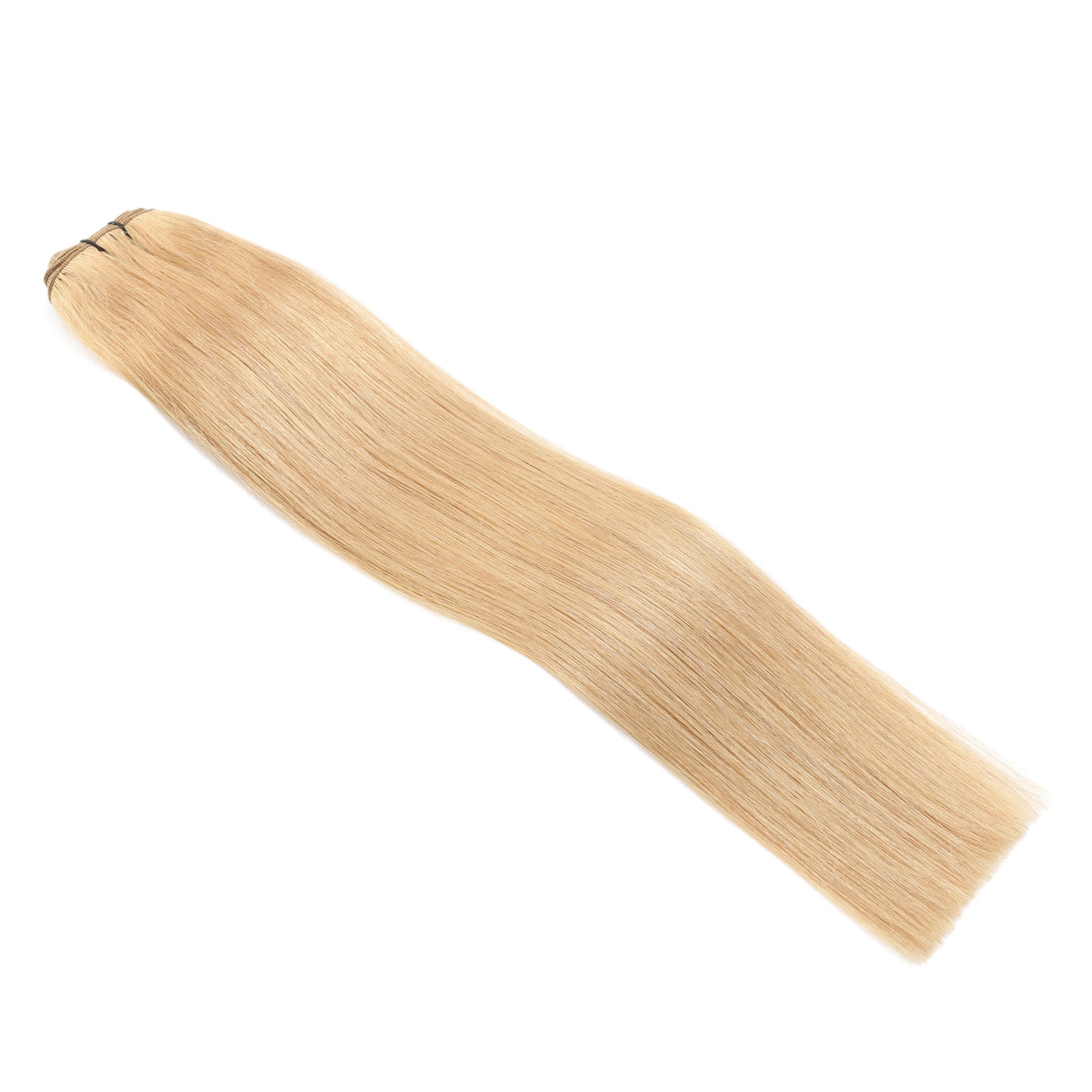 Honey Blonde Human Hair Extensions. Blend Weave Hair Extensions effortlessly with your natural hair, offering a seamless and natural appearance for all hair types.