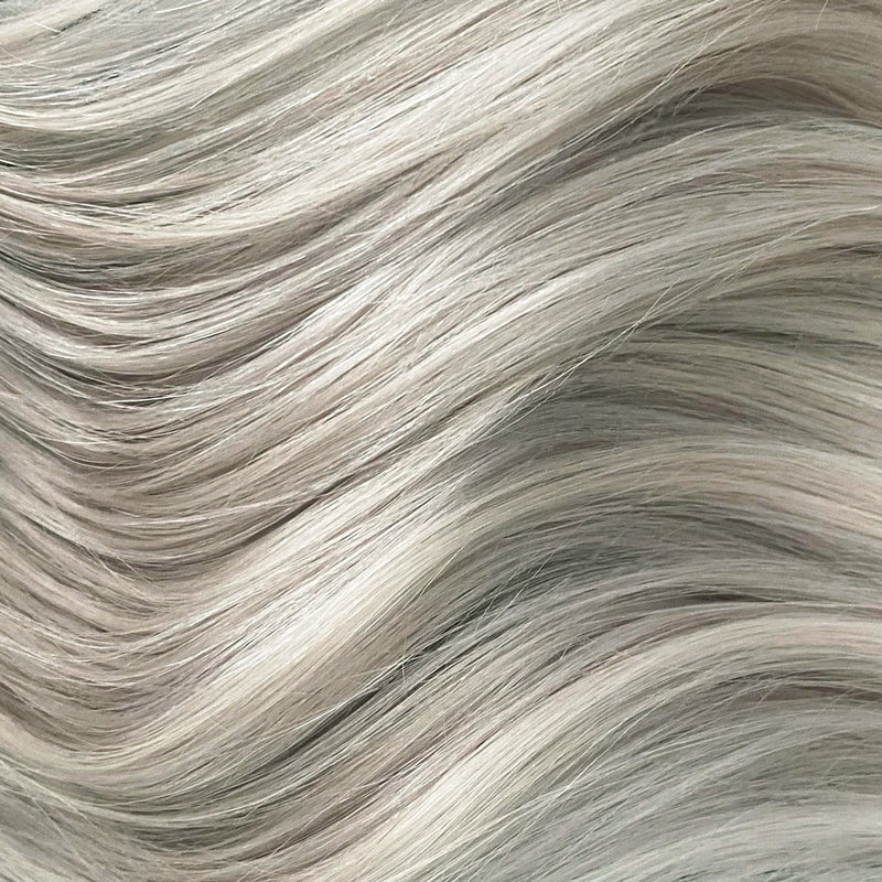 White Blonde Hair Extensions made with Remy Human Hair