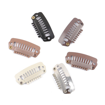 Hair Extensions Snap Clip 2.8cm 10 Pcs