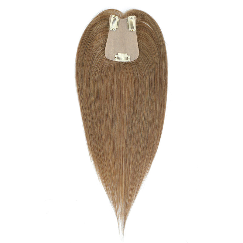 Human Hair Topper #12 Dirty Blonde