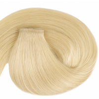 Flat Weft Hair Extensions - #613 Bleach Blonde SALE 70 Grams 22"