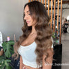 Tape Hair Extensions 23" #8 Cinnamon Brown