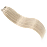 Weft Hair Extensions #18a/1001 Ash Blonde Mix 25" SALE 70 Grams
