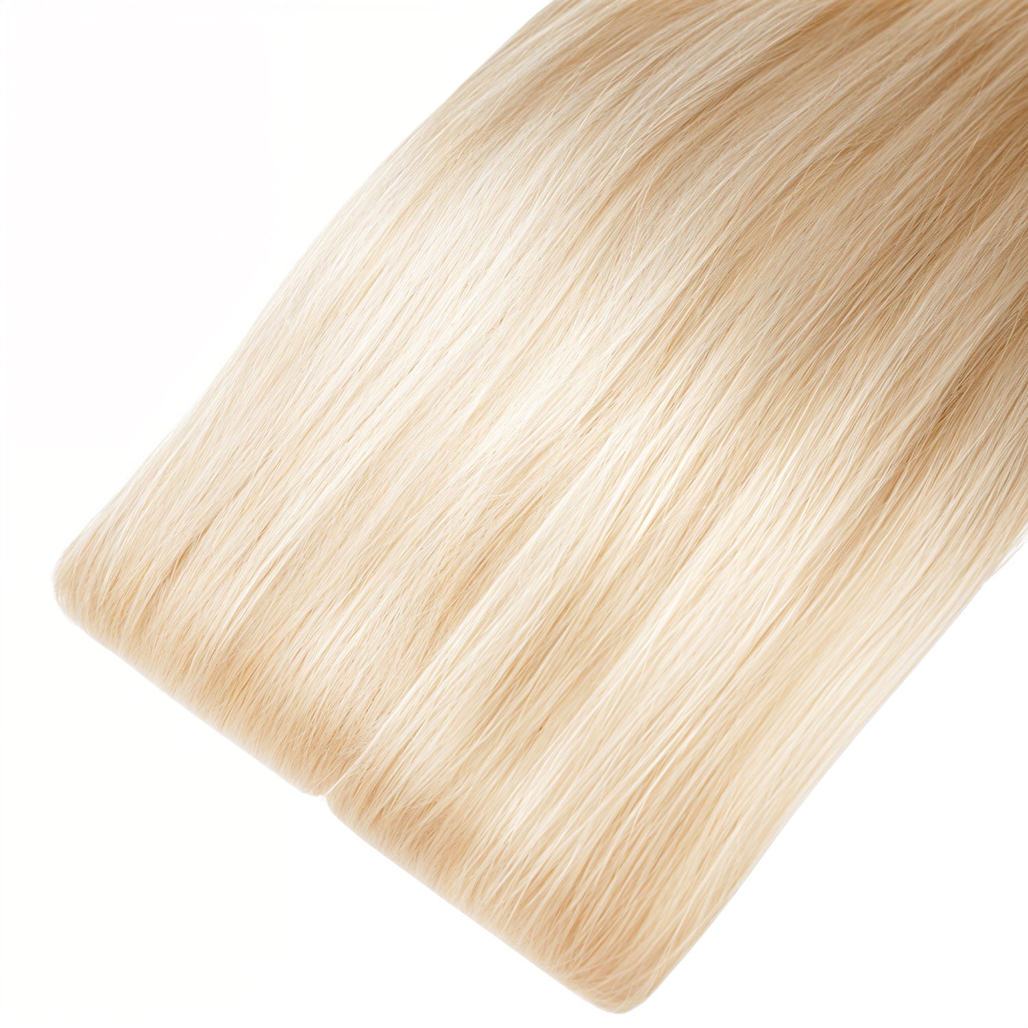 Mimic Your Own Hair with invisible Tape Extensions Skin Weft