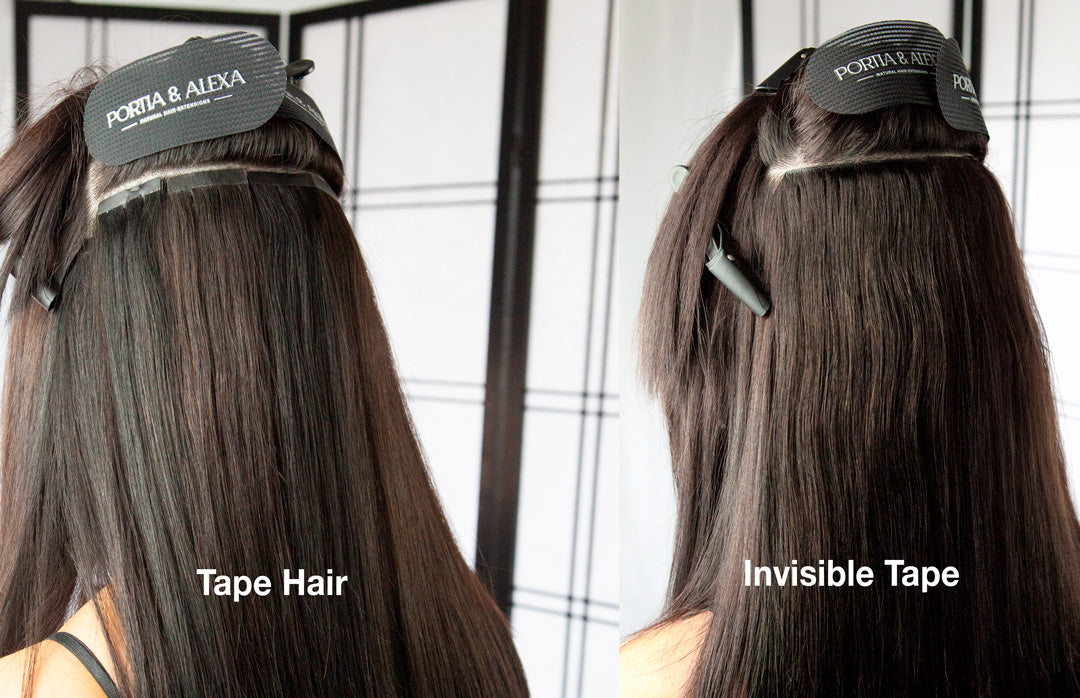 Invisible Tape Vs Tape Hair Extensions