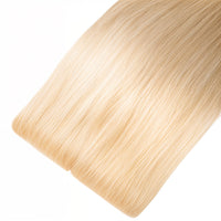 how to apply invisible tape hair extensions  Honey Blonde Invisi Tape Skin Weft