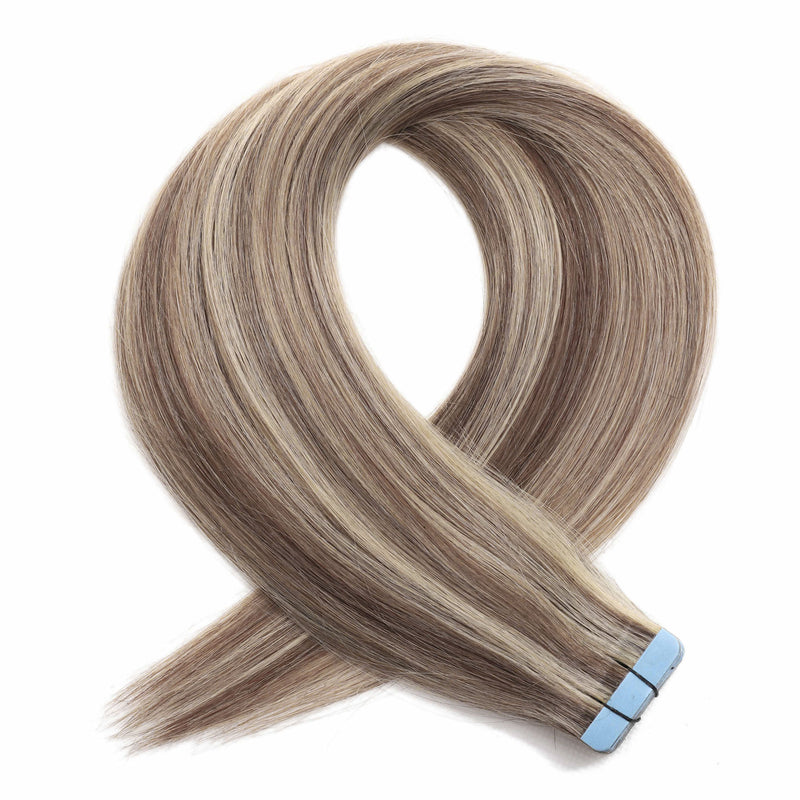 Long Hair Tape-in Hair Extensions. Achieve a stunning, natural look with Tape-in Hair Extensions. These high-quality human hair extensions blend effortlessly with your natural hair, adding length and volume.