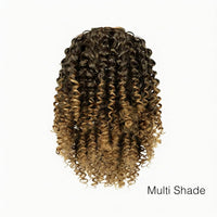 Ponytail Extension Kinky Curly Hair Clip Drawstring Fiber Hair