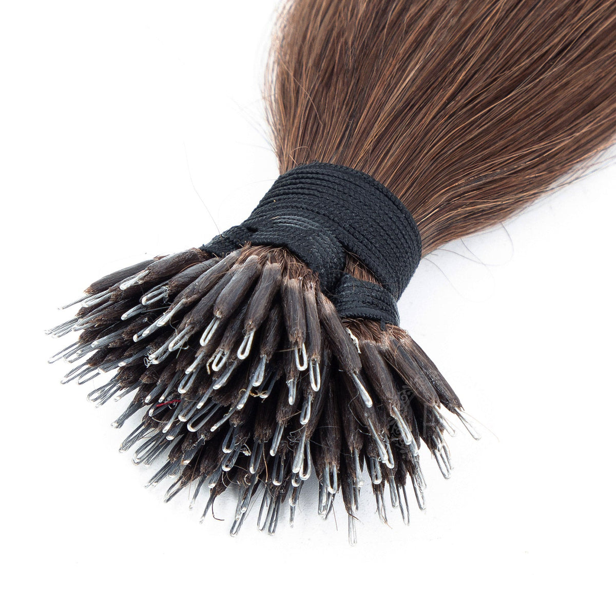 Nano Ring Hair Extensions #4 Chestnut Brown