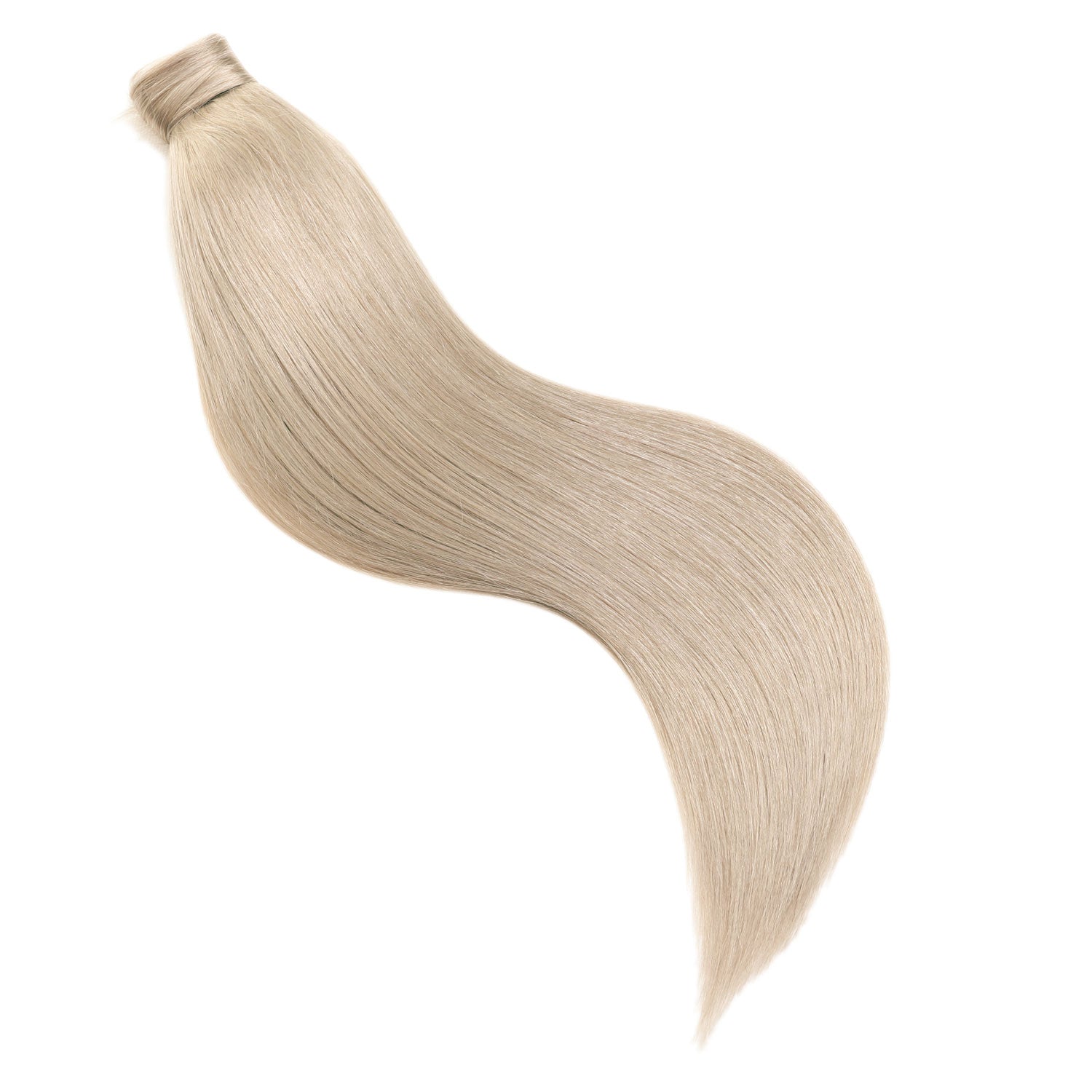 Ponytail Hair Extensions 18a Ash Blonde