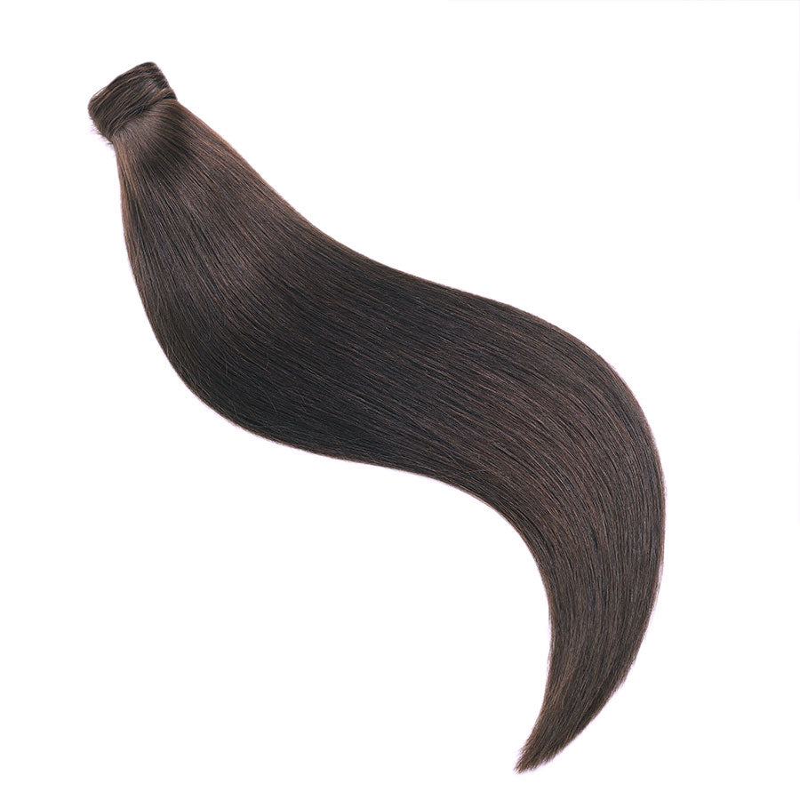 Ponytail Hair Extensions  #2c Dark Chocolate Brown