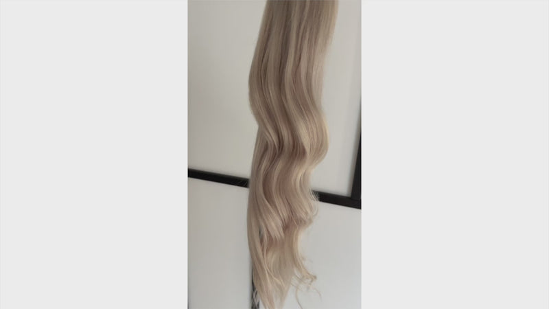 Weft Hair Extensions #18a Ash Blonde