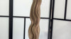 Weft Hair Extensions  #8/22 Ash Brown & Sandy Blonde Mix 21”