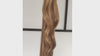 Sample Hair Extensions Colour Match #8/22 Ash Brown Sandy Blonde  Mix