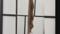 Dirty Blonde Hair Extensions Real Human Hair, Natural Remy 