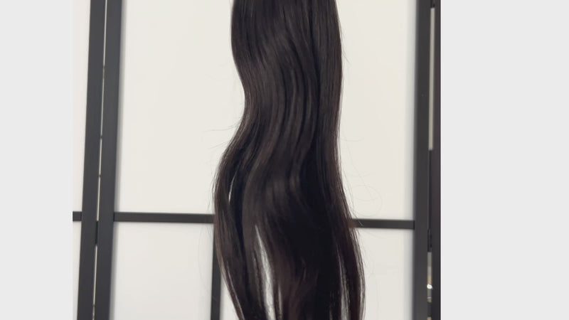 Ponytail Hair Extensions #1b Natural Black