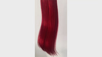 Red Human Hair Extensions