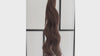 Weft Hair Extensions #8a Ash Brown 17” 60 Grams