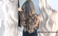 Before and After Hair Extensions Real Human Hait