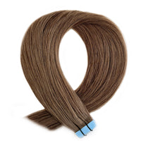 Tape Hair Extensions 25" #6 Medium Brown SALE 63 Grams
