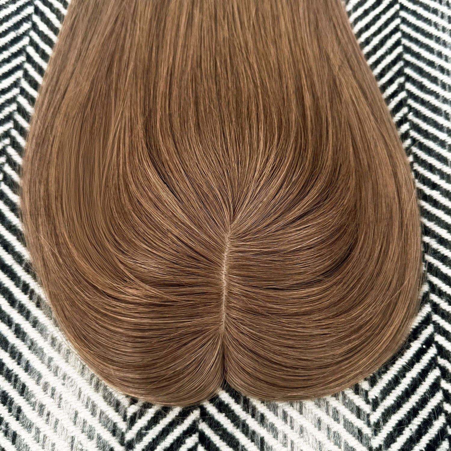 Human Hair Topper #12 Dirty Blonde
