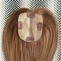 Human Hair Topper #12 Dirty Blonde