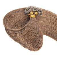 Keratin Bond Hair Extensions 25" #10 Caramel SALE 50 Grams
